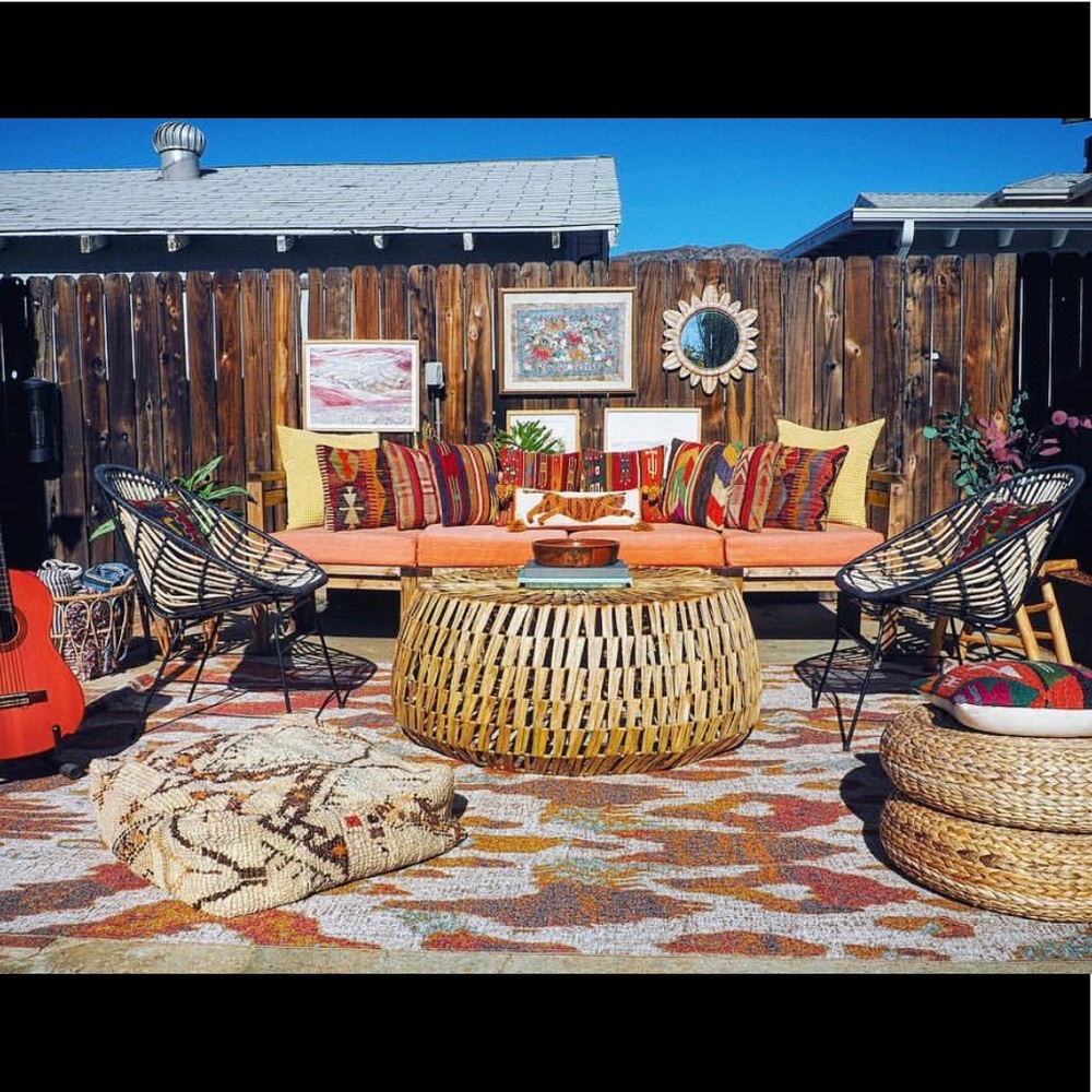 2 matching vintage kilim pillowcases